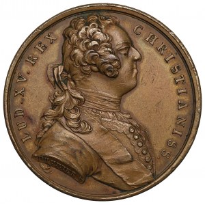 Francja, Medal 1735 Ludwik XV