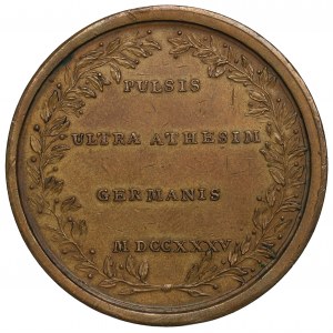 Francúzsko, medaila 1735 Ľudovít XV.