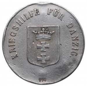 Danzig, Kriegsreliefmedaille 1915 - selten