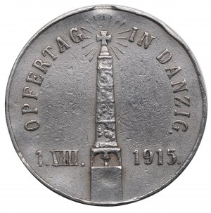 Gdaňsk, válečná medaile 1915 - vzácná