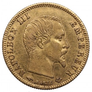 France, 5 francs 1859