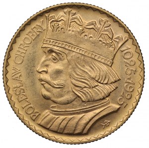 II RP, 10 Zloty 1925 Chrobry