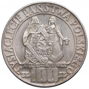 PRL, 100 złotych 1966 Mieszko i Dąbrówka