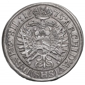 Slesia sotto il dominio asburgico, Leopoldo I, 6 krajcars 1675, Wrocław