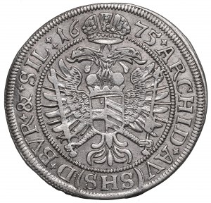 Schlesien under Habsburg, Leopold I, 6 kreuzer 1675, Breslau