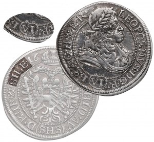 Śląsk pod panowaniem Habsburgów, Leopold I, 6 krajcarów 1682, Wrocław - NIEOPISANY