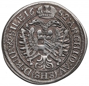 Schlesien under Habsburg, Leopold I, 6 kreuzer 1682, Breslau