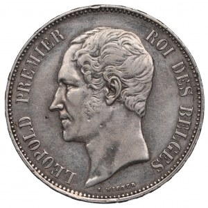 Belgio, 5 franchi 1853