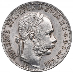 Maďarsko, František Jozef, 1 forint 1883