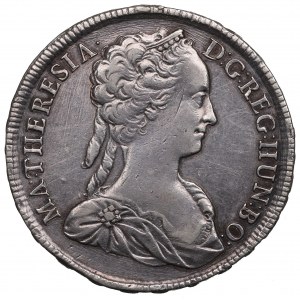Maďarsko, Mária Terézia, Thaler 1742, Kremnica