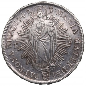 Hungary, Maria Theresia, Thaler 1742, Kremnitz