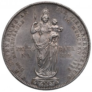 Německo, Bavorsko, tolar=2 guldenů 1855