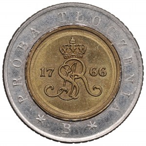 III RP, Próba Tłoczenia 5 złotych 1994 - odwrotka
