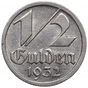 Freie Stadt Danzig, 1/2 Gulden 1932
