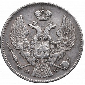 Ruské dělení, Mikuláš I., 30 kopějek=2 zloté 1835 Varšava