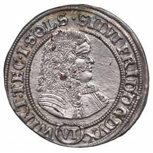 Schlesien, Herzogtum Oleśnica, Sylvius Frederick, 6 krajcars 1674 - UNTITLED