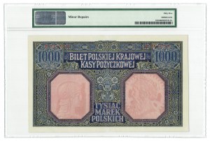GG, 1000 mkp 1916 Všeobecný - PMG 55 ex. Lucow