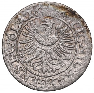 Slezsko, knížectví legnicko-brzesko-wołowskie, 3 krajcary 1669, Brzeg