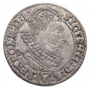 Zygmunt III Waza, Sixpence 1627, Krakau - UNTITLED
