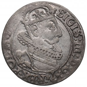 Zygmunt III Waza, Šestipence 1624, Krakov
