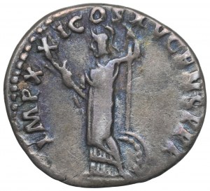 Römisches Reich, Domitian, Denarius - IMP XXI COS XV CENS P P