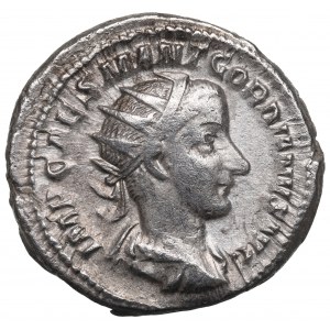 Římská říše, Gordian III, Antoninian - P M TR P II COS P P