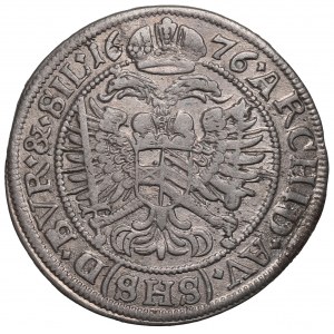 Schlesien under Habsburg, Leopold I, 6 kreuzer 1676, Breslau