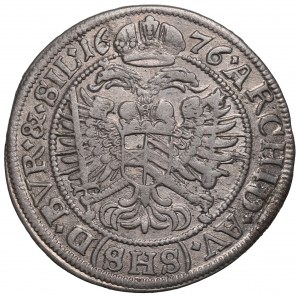 Schlesien under Habsburg, Leopold I, 6 kreuzer 1676, Breslau