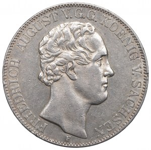 Allemagne, Saxe, 2 thalers=3-1/2 florins 1850