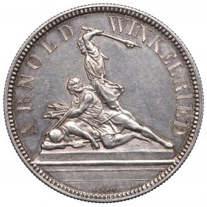 Suisse, 5 Francs 1861 - Festival de tir de Nidwald