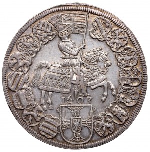 Germany, Teutonic Order, Maximilian I, thaler 1603