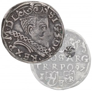 Zikmund III Vasa, Trojak 1597, Lublin - RARE