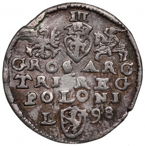Zygmunt III Waza, Trojak 1598, Lublin