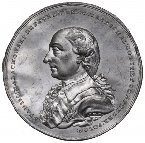 Stanisław August Poniatowski, Medal Stanisław Małachowski - jednostronna odbitka