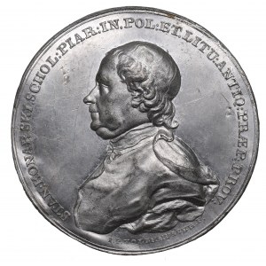 Stanislaw August Poniatowski, Stanislaw Konarski Medaille - einseitiger Druck