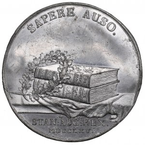 Stanislaw August Poniatowski, Sapere Auso Medal - one-sided print