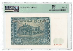 GG, 50 złotych 1941 D PMG 66 EPQ