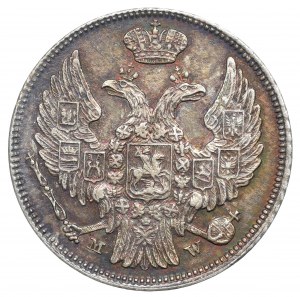 Russische Teilung, Nikolaus I., 15 Kopeken=1 Zloty 1837