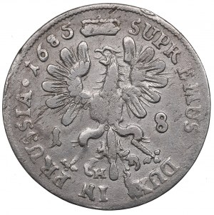 Prussia Ducale, Federico Guglielmo, Ort 1685 HS, Königsberg