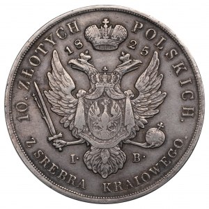 Królestwo Polskie, Aleksander I, 10 złotych 1825