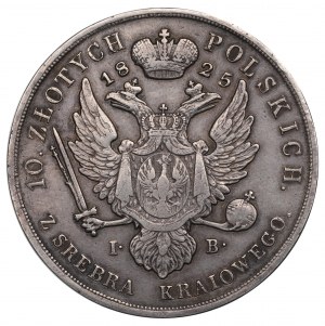 Congress Poland, 10 zlotych 1825