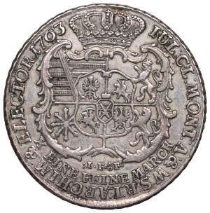 Sachsen, Friedrich Christian, Taler 1763, Dresden