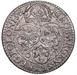 Sigismund III, 6 groschen 1596, Marienburg