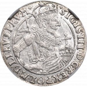 Zygmunt III Waza, Ort 1623, Bydgoszcz - PRV M ex Pączkowski NGC MS64