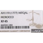 Morocco, Mitqal 1777 - NGC XF45
