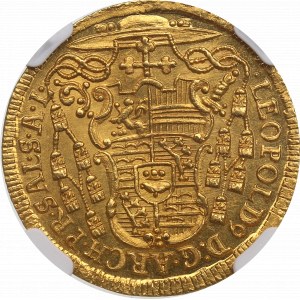 Autriche, Salzbourg, Ducat 1733 - NGC MS64