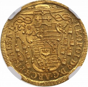 Rakúsko, Salzburg, Ducat 1733 - NGC MS64