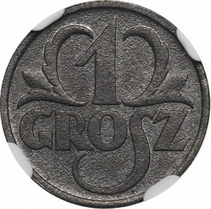 GG, 1 cent 1939 - NGC MS65