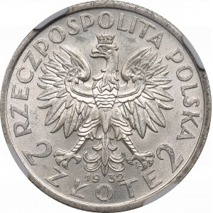 II Republic of Poland, 2 zloty 1932 - NGC