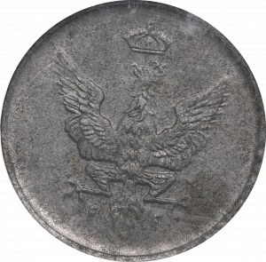 Polské království, 1 fenig 1918 - NGC MS61